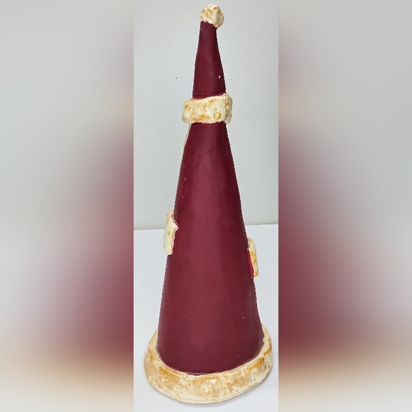 Vintage Handcrafted Ceramic Pottery Santa Claus Signed 13.5" Tall Christmas R-3 - Picture 3 of 14